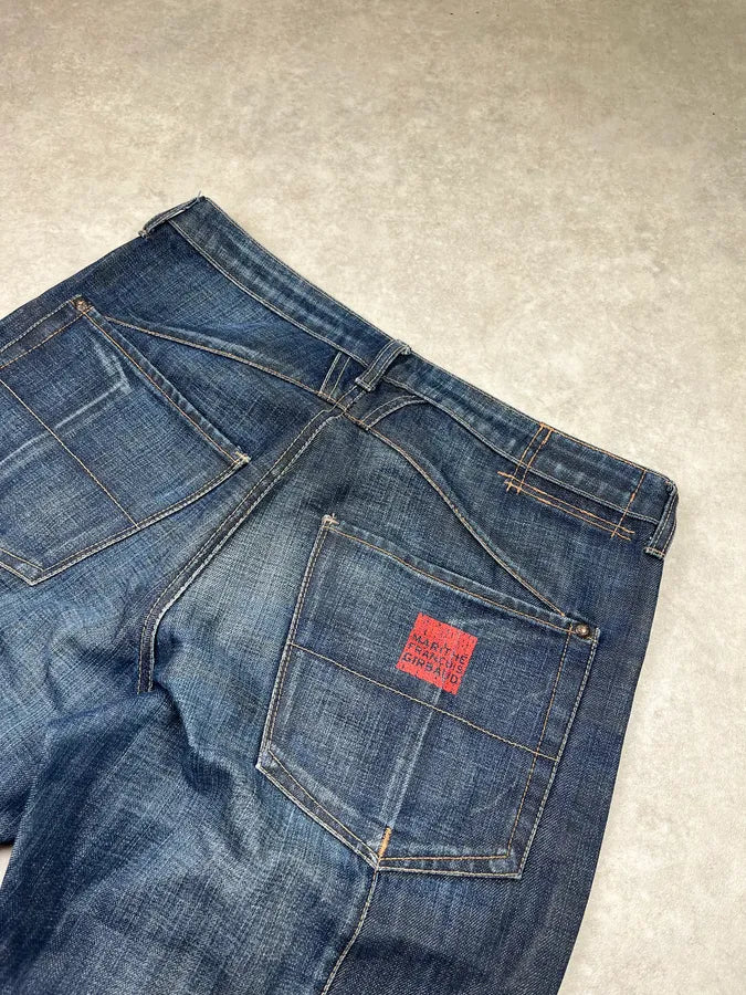 2000s Marithé + François Girbaud Brut Navy Denim Jeans QApVdms 7