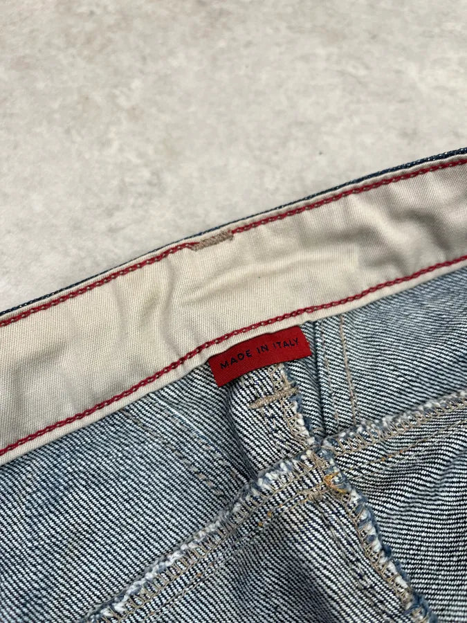 2000s Marithé + François Girbaud Brut Navy Denim Jeans QApVdms 9