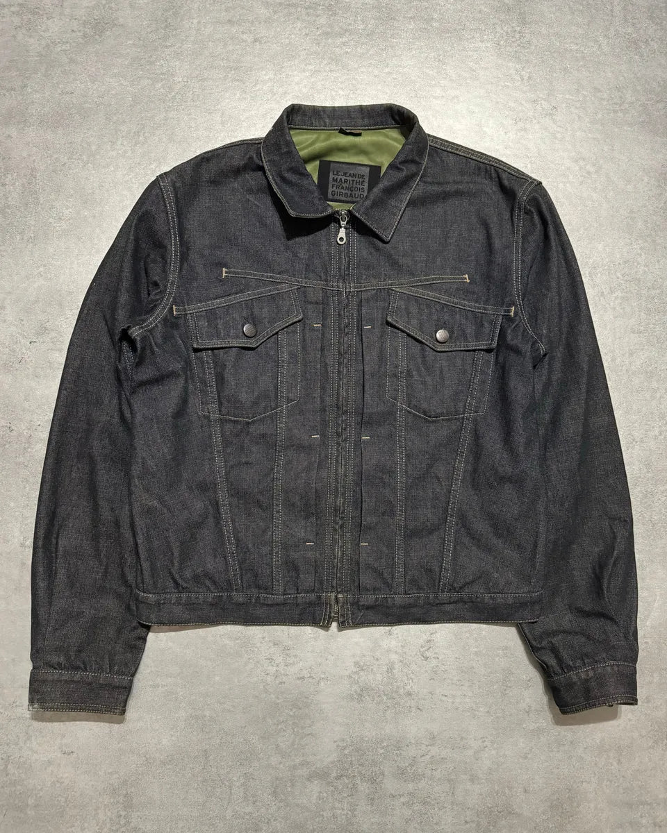 2000s Marithé + François Girbaud Brut Structural Denim Jacket (M) 0