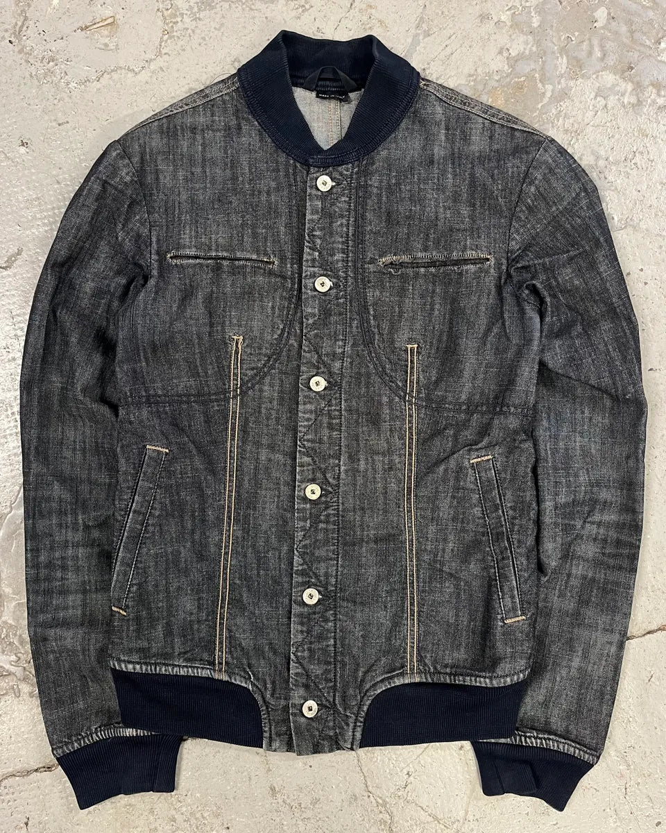 2000s Marithé + François Girbaud Buttoned Denim Jacket (S) QnOomie 0
