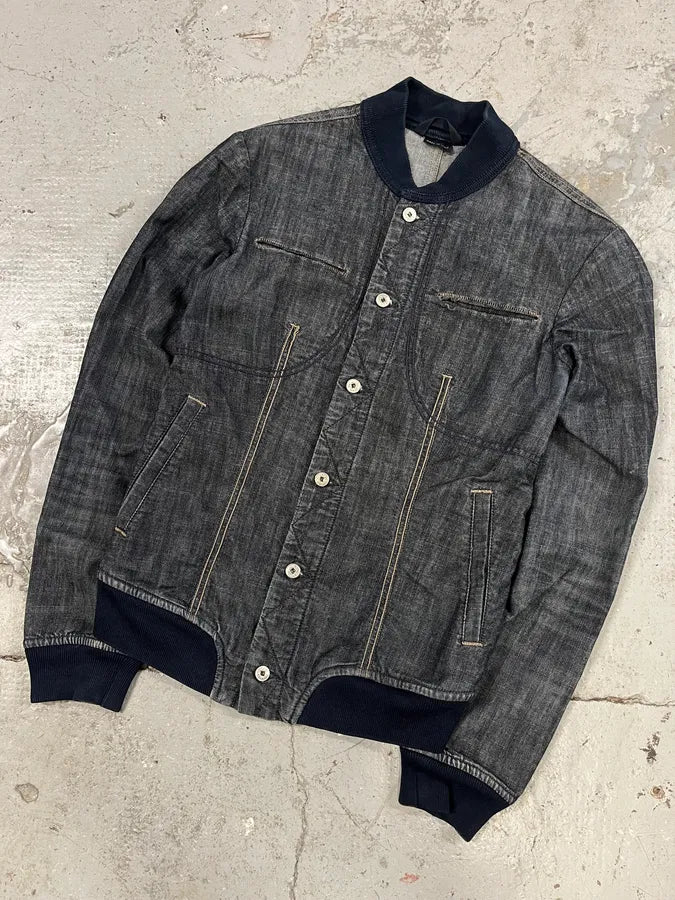 2000s Marithé + François Girbaud Buttoned Denim Jacket (S) QnOomie 1
