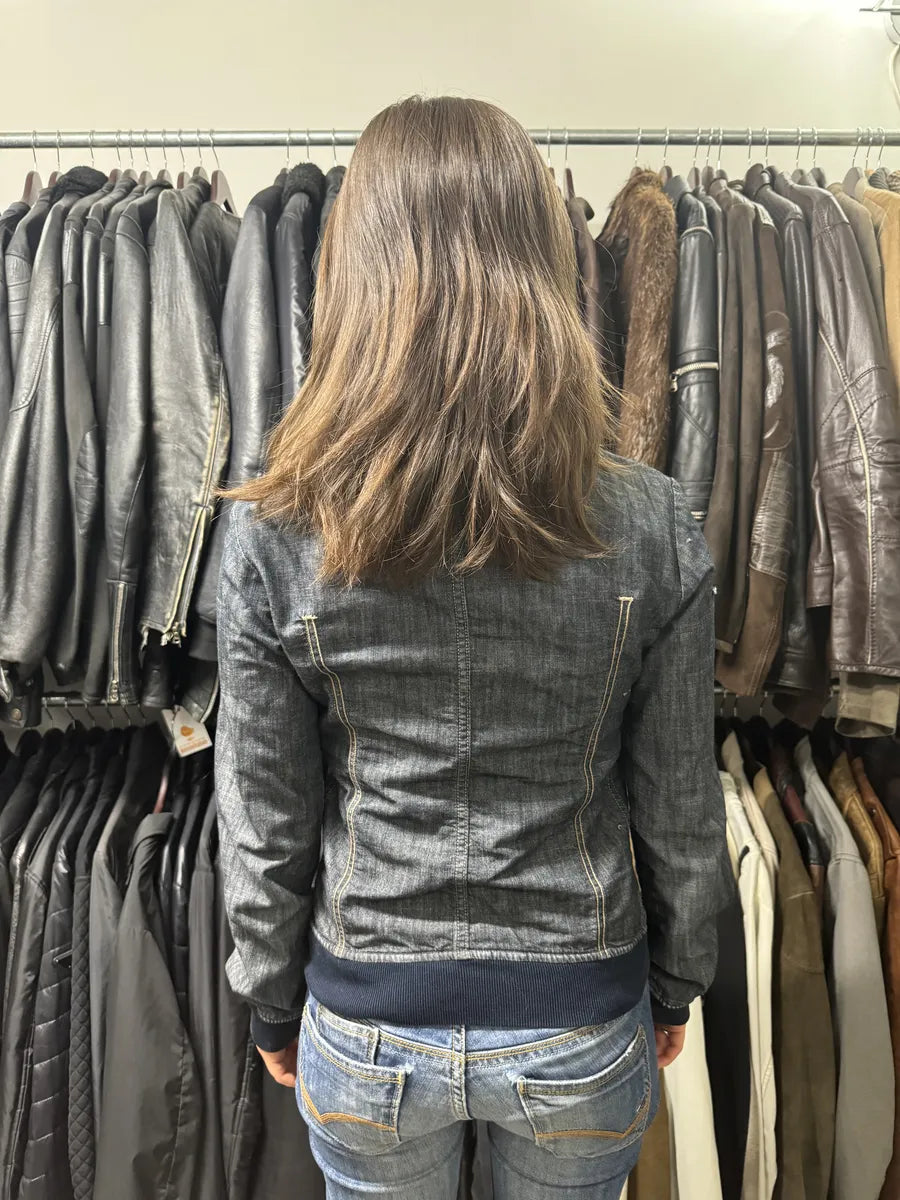 2000s Marithé + François Girbaud Buttoned Denim Jacket (S) QnOomie 3