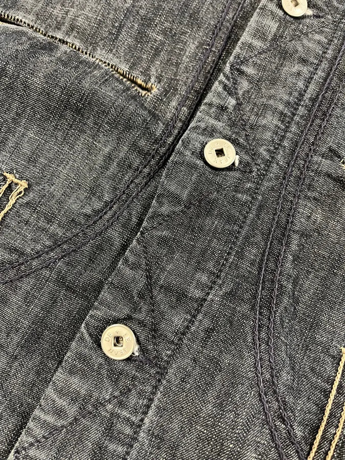 2000s Marithé + François Girbaud Buttoned Denim Jacket (S) QnOomie 7
