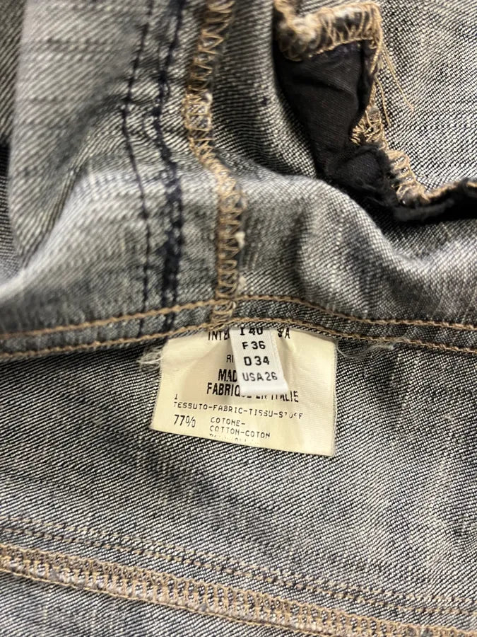 2000s Marithé + François Girbaud Buttoned Denim Jacket (S) QnOomie 9