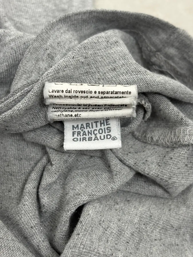 2000s Marithé + François Girbaud Classic Grey T-Shirt OAAvVeC 7
