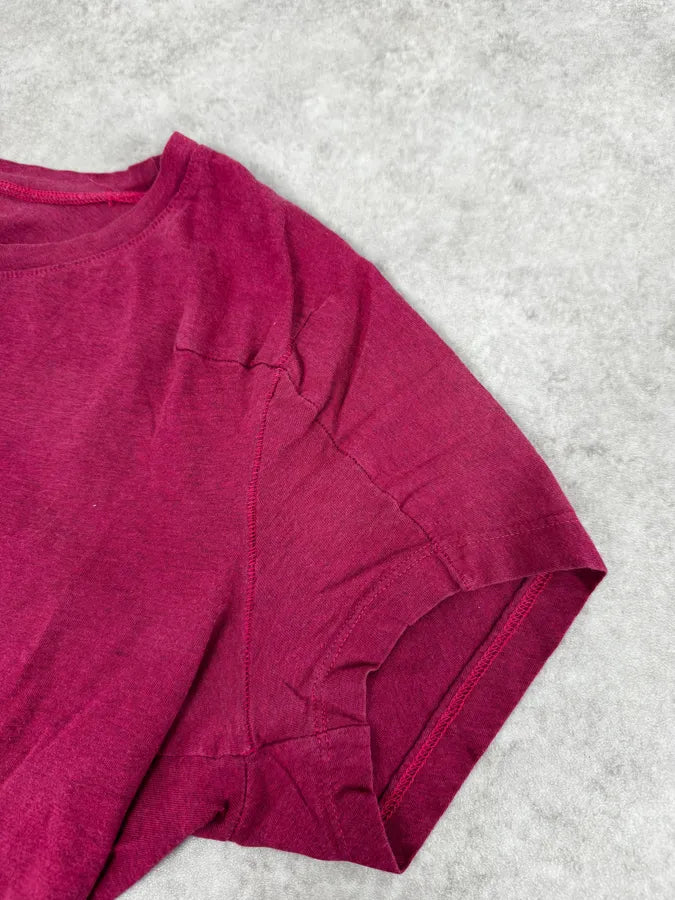 2000s Marithé + François Girbaud Classic Pink T-Shirt WmbYCnH 6