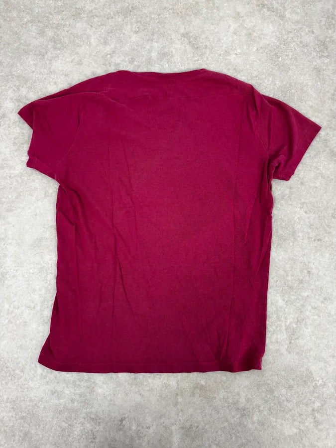 2000s Marithé + François Girbaud Classic Pink T-Shirt WmbYCnH 3