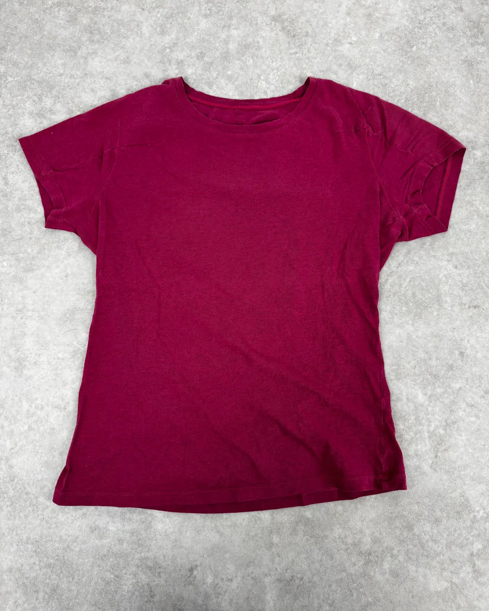 2000s Marithé + François Girbaud Classic Pink T-Shirt WmbYCnH 1