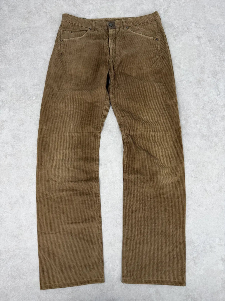 2000s Marithé + François Girbaud Corduroy Brown Pants AmbQOcW 3