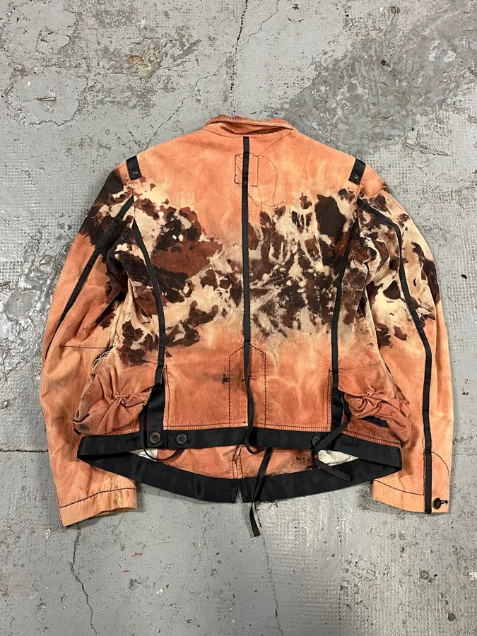 2000s Marithé + François Girbaud Cow Print Asymmetrical Jacket WjJGjQl 4