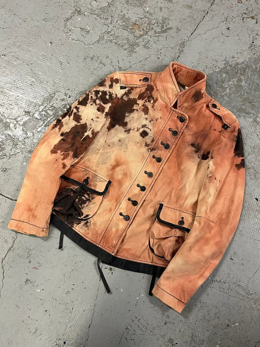 2000s Marithé + François Girbaud Cow Print Asymmetrical Jacket WjJGjQl 3