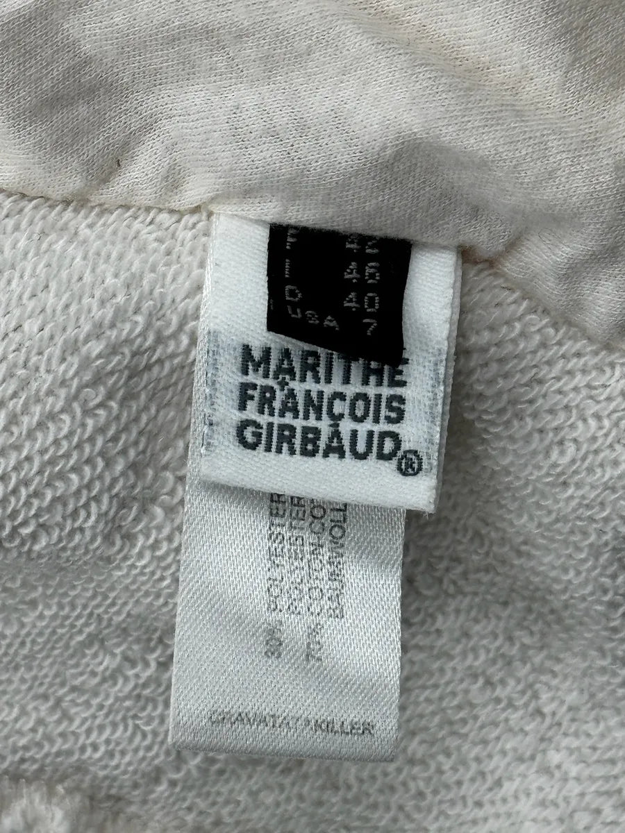 2000s Marithé + François Girbaud Cream Asymmetrical Buttoned Cardigan Jacket TDhZPDl 11