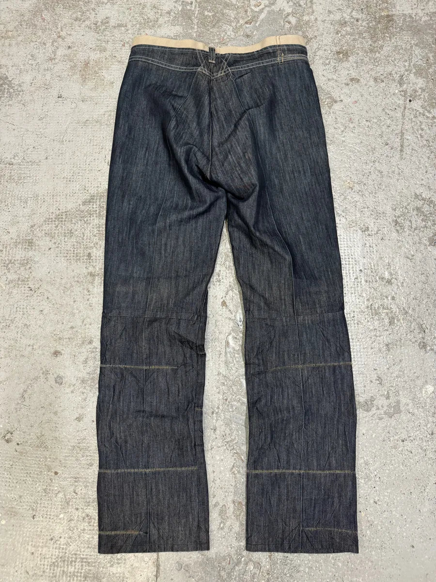 2000s Marithé + François Girbaud Cut Raw Denim Jeans xMCtcgM 4