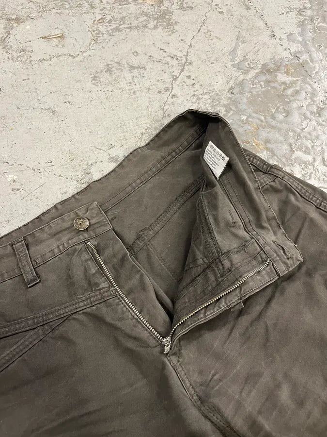 2000s Marithé + François Girbaud Dark Olive Large Cozy Pants JbdudOC 10