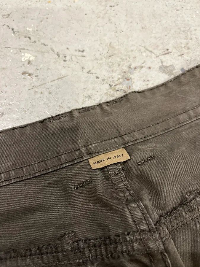 2000s Marithé + François Girbaud Dark Olive Large Cozy Pants JbdudOC 12