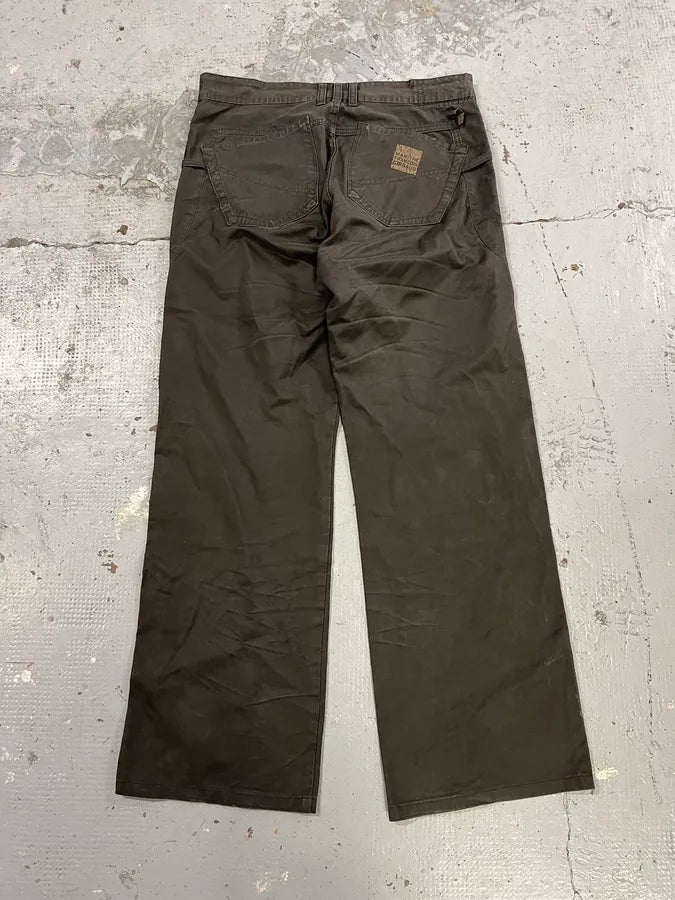 2000s Marithé + François Girbaud Dark Olive Large Cozy Pants JbdudOC 7