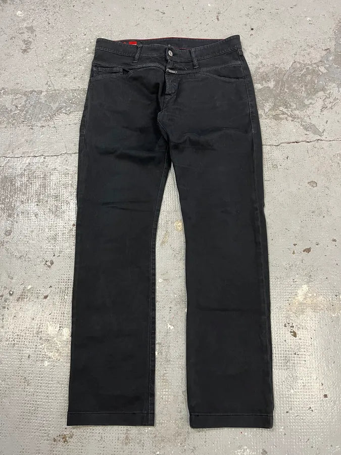 2000s Marithé + François Girbaud Dark Pants wBZMjBA 0