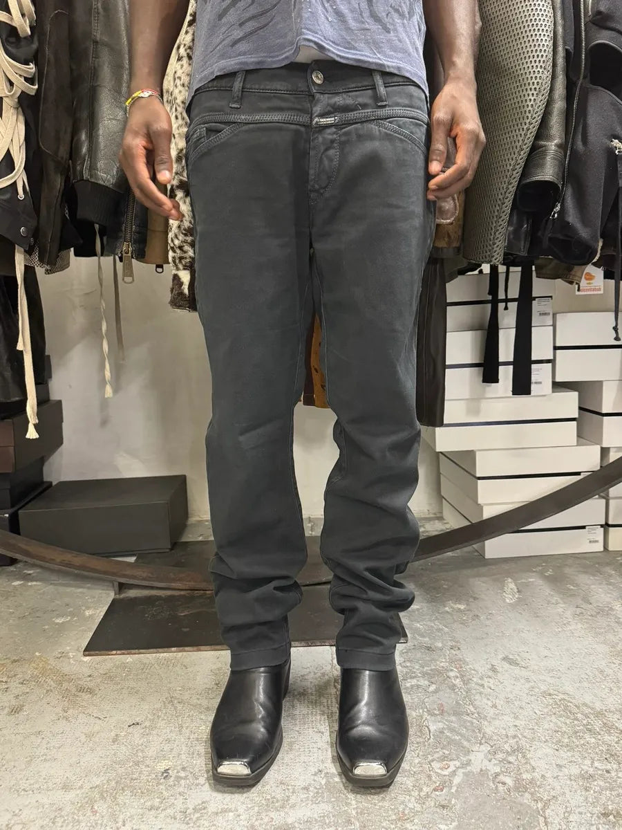 2000s Marithé + François Girbaud Dark Pants wBZMjBA 1