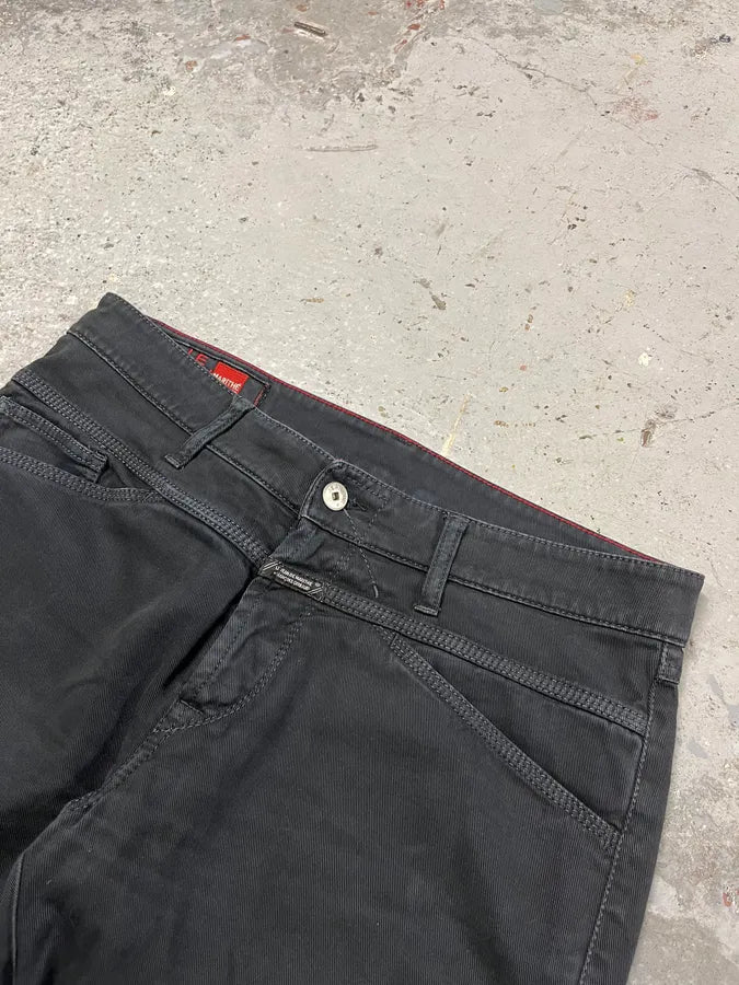 2000s Marithé + François Girbaud Dark Pants wBZMjBA 4
