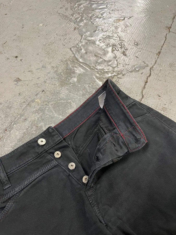 2000s Marithé + François Girbaud Dark Pants wBZMjBA 7