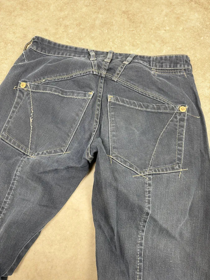 2000s Marithé + François Girbaud Faded Blue Slim Pants zuaHPAk 6