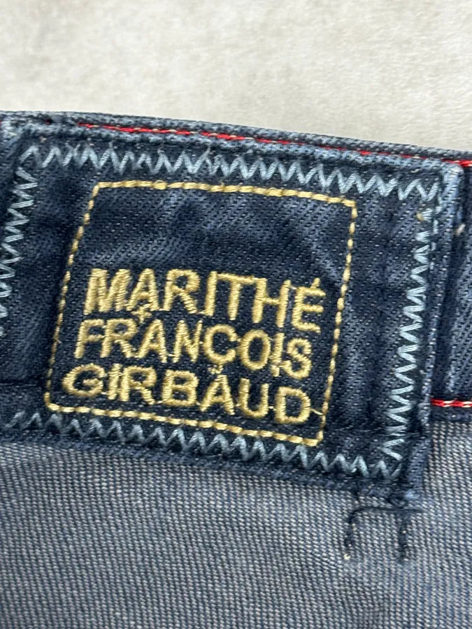 2000s Marithé + François Girbaud Faded Blue Slim Pants zuaHPAk 10