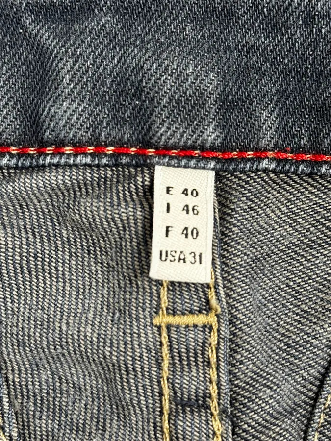 2000s Marithé + François Girbaud Faded Blue Slim Pants zuaHPAk 11