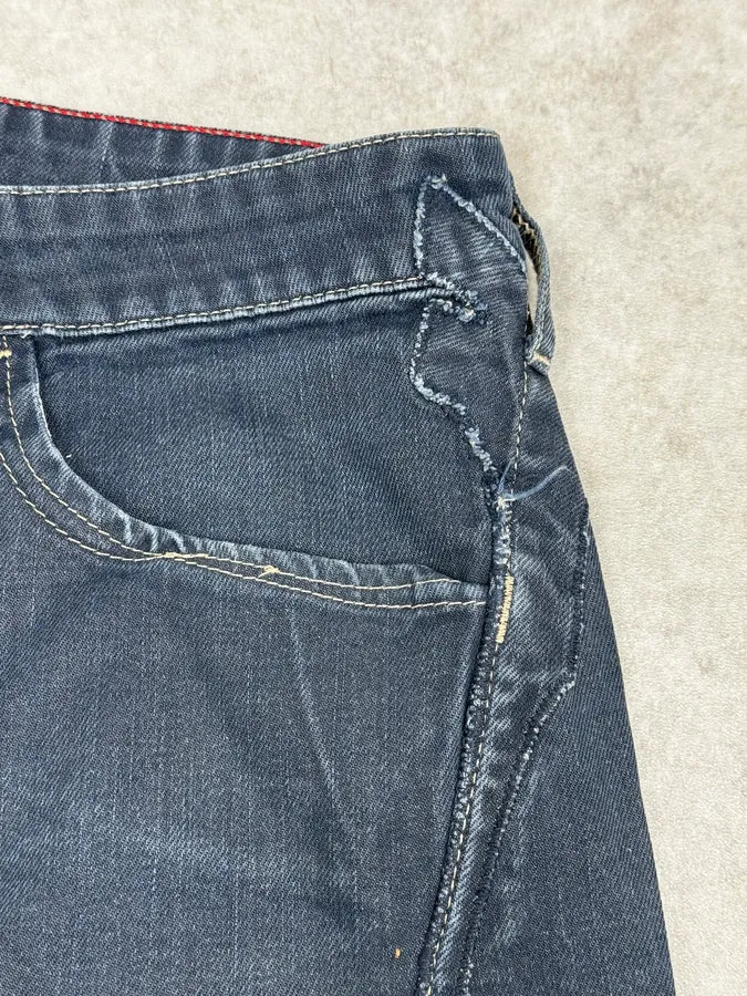 2000s Marithé + François Girbaud Faded Blue Slim Pants zuaHPAk 7