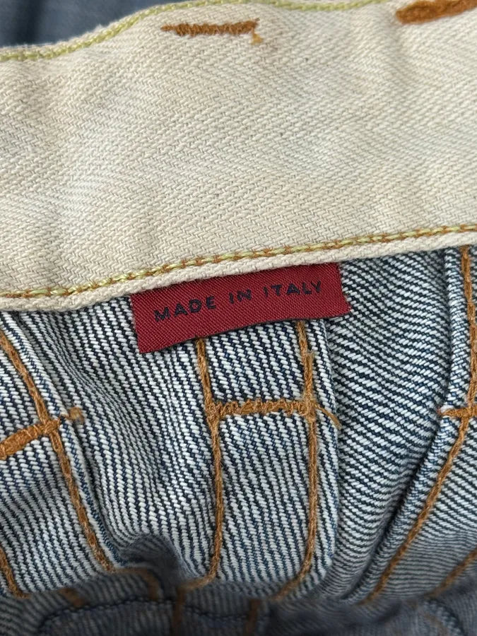 2000s Marithé + François Girbaud Faded Blue Relaxed Denim Jeans gEoAvvO 11