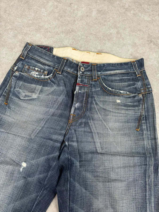2000s Marithé + François Girbaud Faded Blue Relaxed Denim Jeans gEoAvvO 5