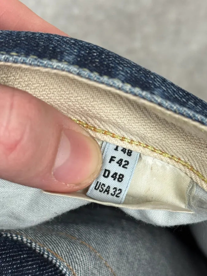 2000s Marithé + François Girbaud Faded Blue Relaxed Denim Jeans gEoAvvO 10