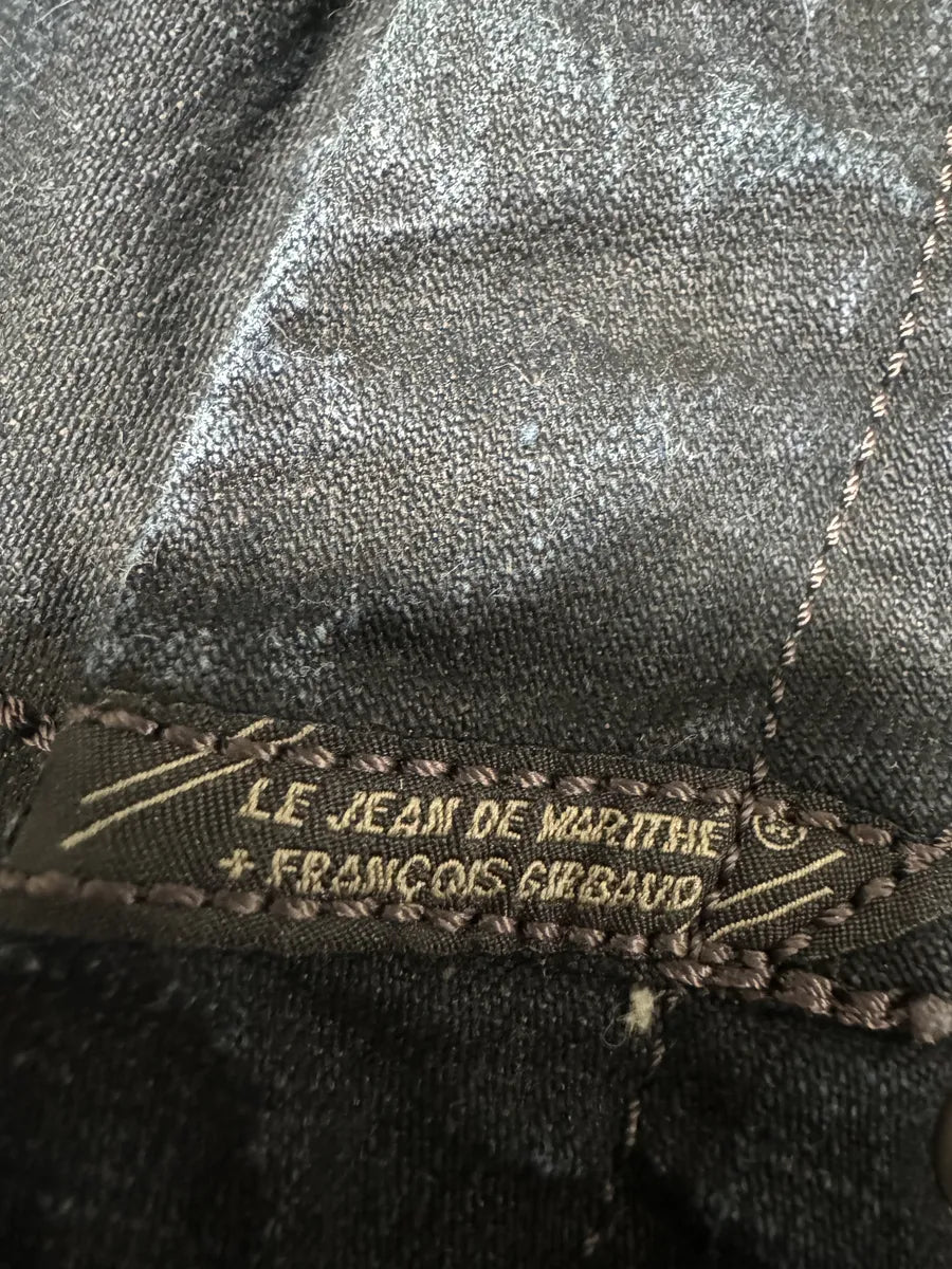 2000s Marithé + François Girbaud Flared Structured Rock Pants (S) 10