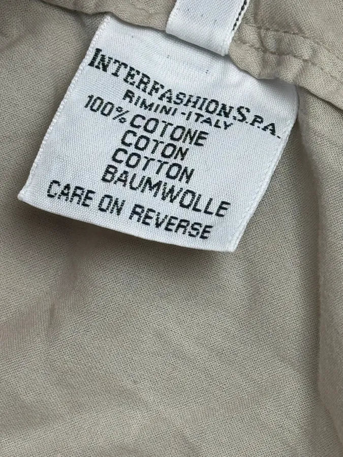 2000s Marithé + François Girbaud Beige Floral Royal Shirt BFZwmUH 14