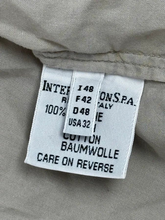 2000s Marithé + François Girbaud Beige Floral Royal Shirt BFZwmUH 13