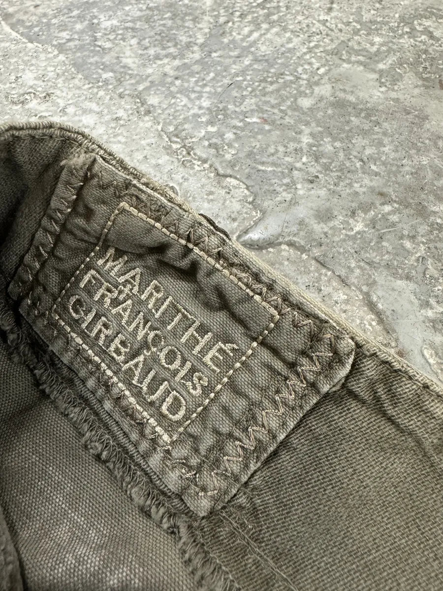 2000s Marithé + François Girbaud Green Faded Brut Pants (S) 5