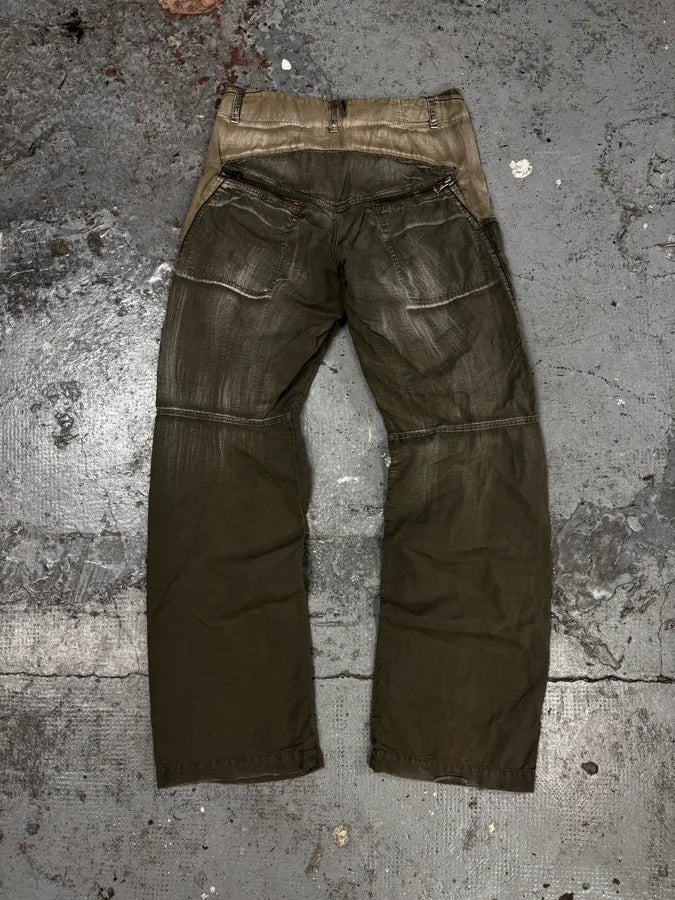 2000s Marithé + François Girbaud Green Light Pants cRGALTW 3