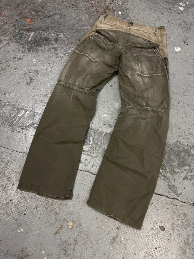 2000s Marithé + François Girbaud Green Light Pants cRGALTW 2