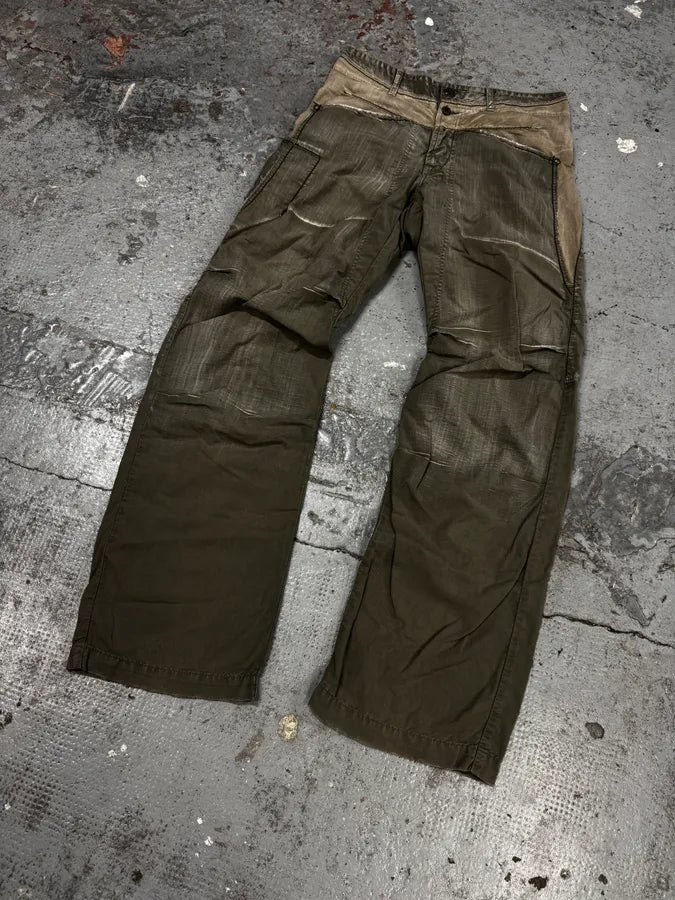 2000s Marithé + François Girbaud Green Light Pants cRGALTW 5
