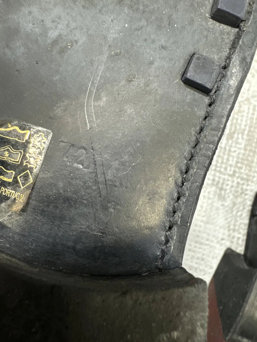 2000s Marithé + François Girbaud Grey Ankle Leather Boots (42eu/us8.5) vVwOwGH 8