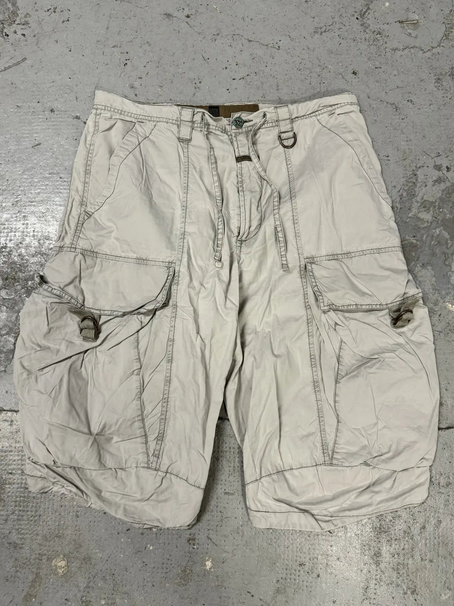 2000s Marithé + François Girbaud Grey Avant Garde Cargo Shorts EOOHwrU 3