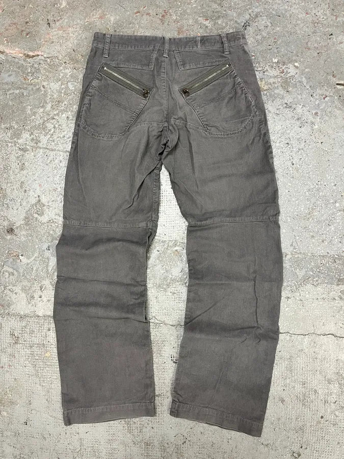 2000s Marithé + François Girbaud Grey Avant-Garde Pants (M) jAhVfso 5
