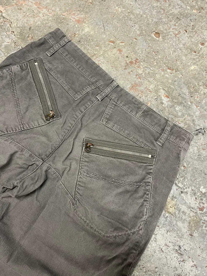 2000s Marithé + François Girbaud Grey Avant-Garde Pants (M) jAhVfso 7