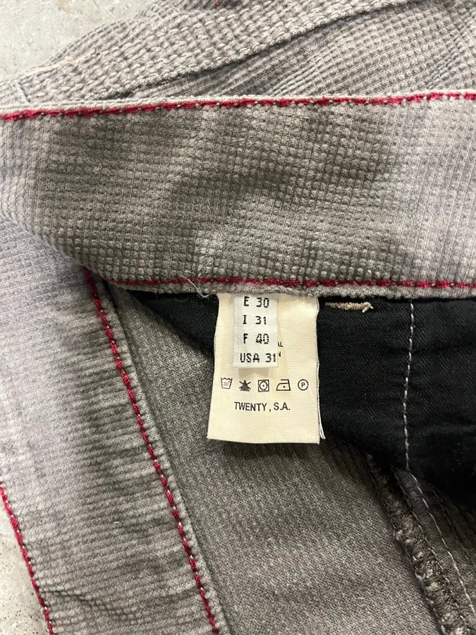 2000s Marithé + François Girbaud Grey Avant-Garde Pants (M) jAhVfso 9