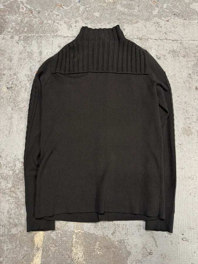 2000s Marithé + François Girbaud Grey Brown Cardigan NoqyoRe 7