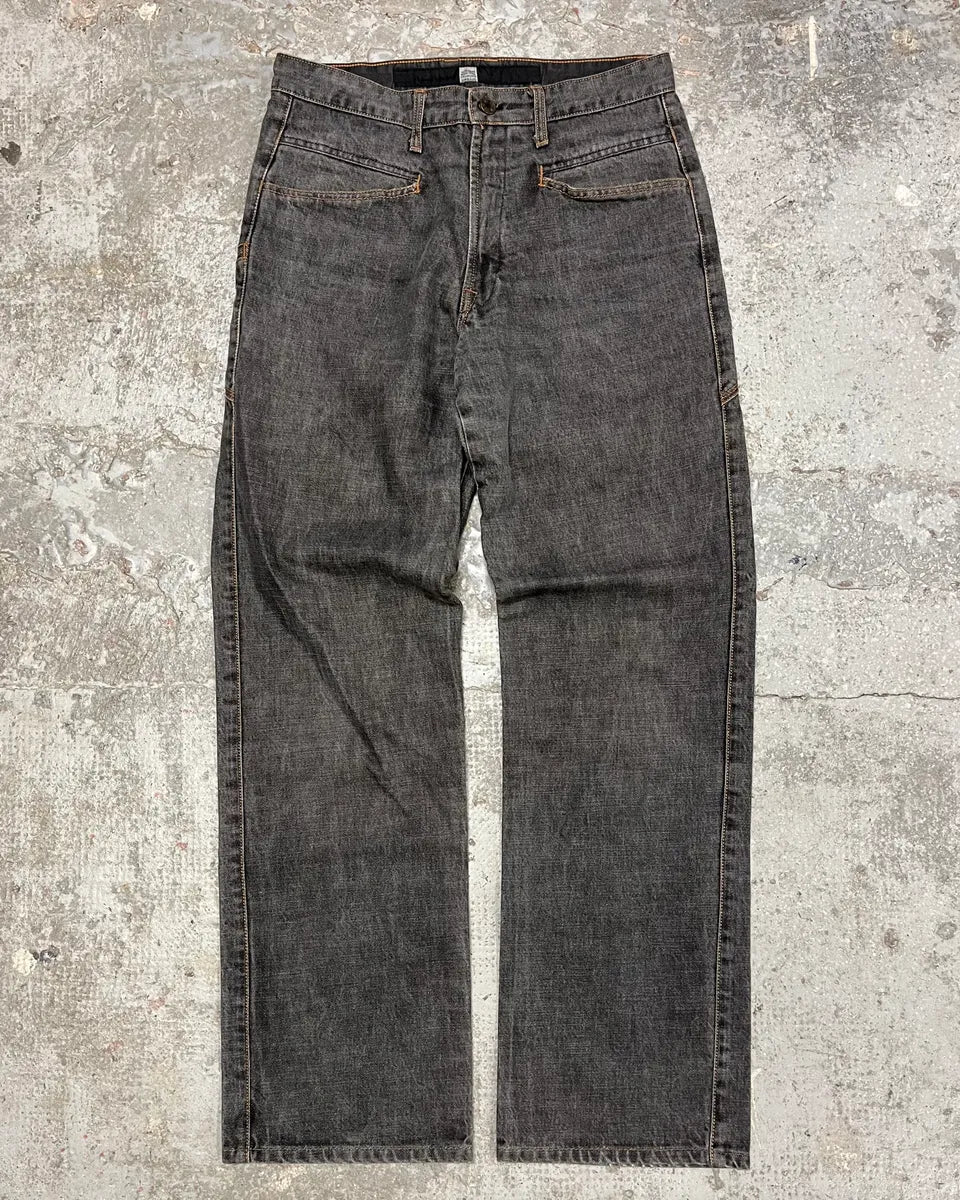 2000s Marithé + François Girbaud Grey Brut Straight Jeans (S/M) SherQBL 0