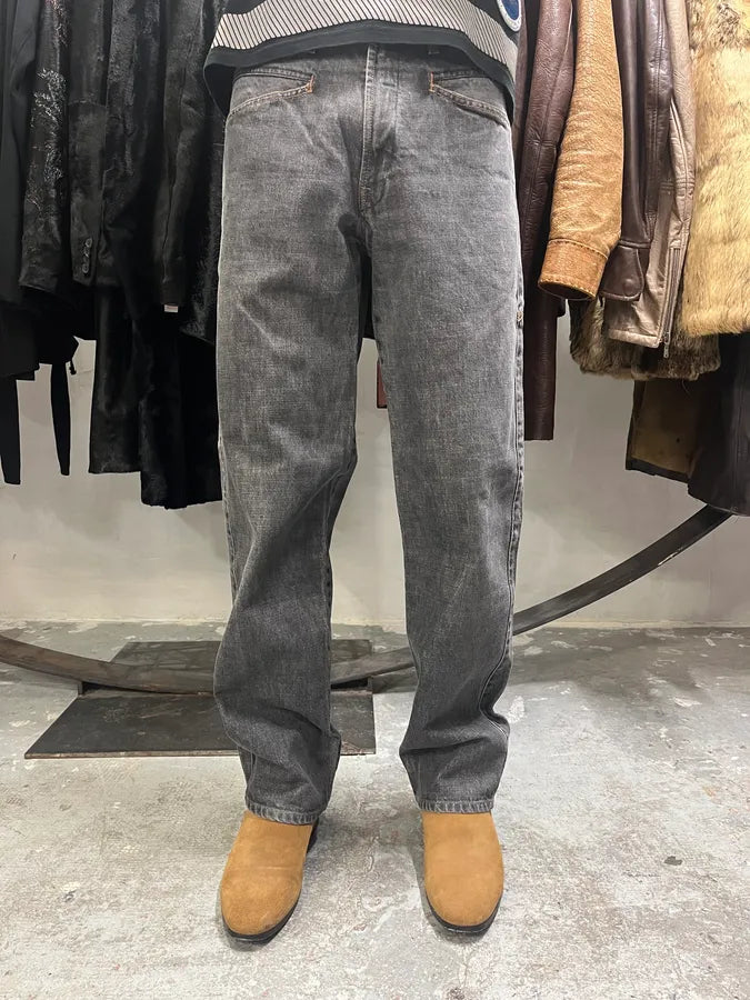 2000s Marithé + François Girbaud Grey Brut Straight Jeans (S/M) SherQBL 1