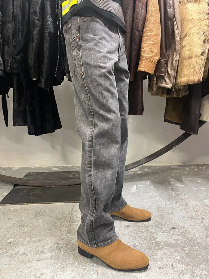 2000s Marithé + François Girbaud Grey Brut Straight Jeans (S/M) SherQBL 2