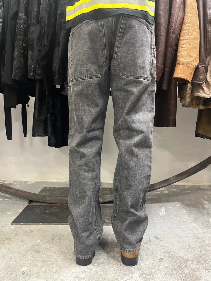 2000s Marithé + François Girbaud Grey Brut Straight Jeans (S/M) SherQBL 3