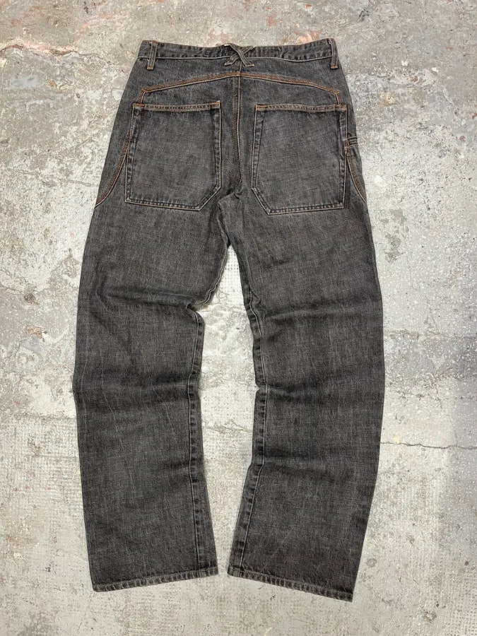 2000s Marithé + François Girbaud Grey Brut Straight Jeans (S/M) SherQBL 6