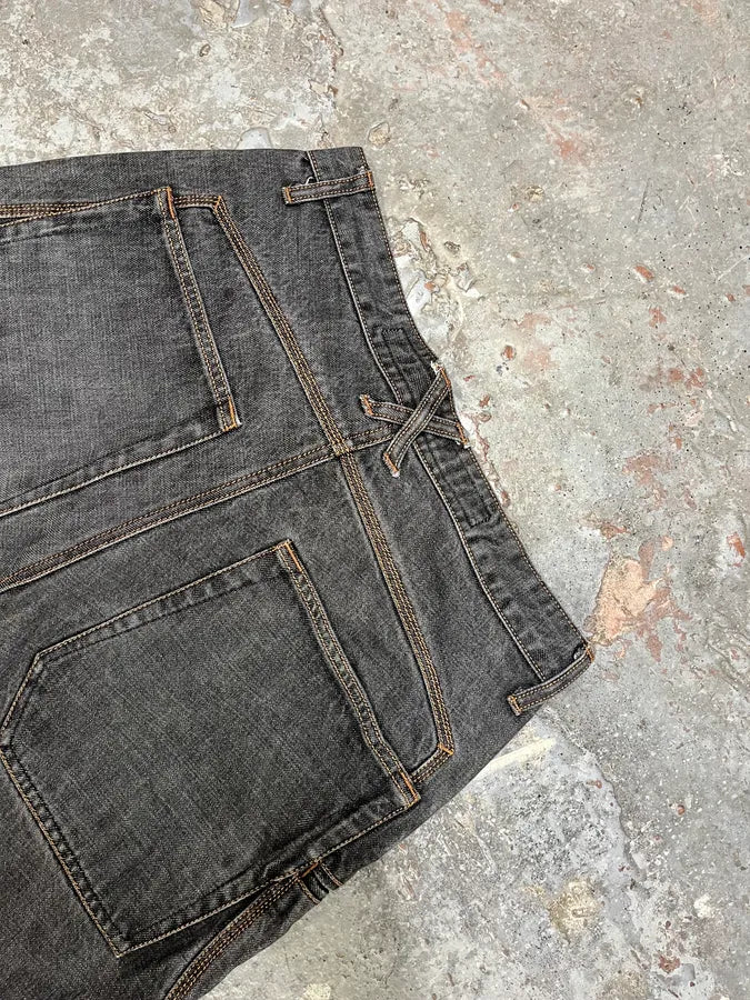 2000s Marithé + François Girbaud Grey Brut Straight Jeans (S/M) SherQBL 7